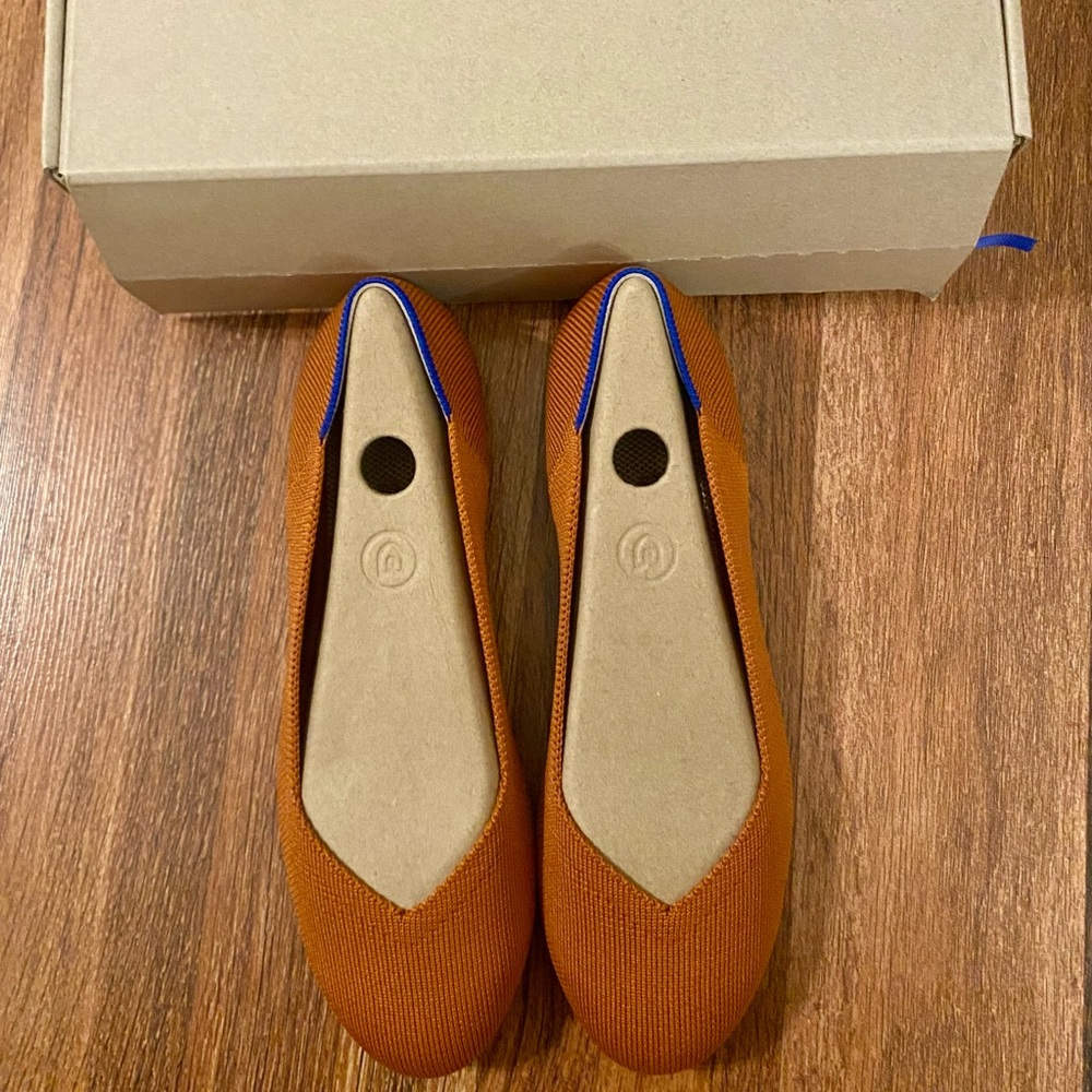 Brand new Rothy’s “The Flat” shoes, size 7
